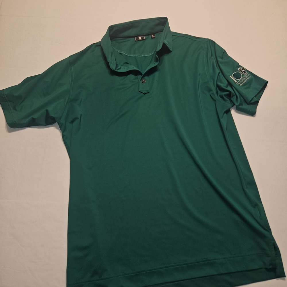 FootJoy Green Golf Shirt~Size M~EUC